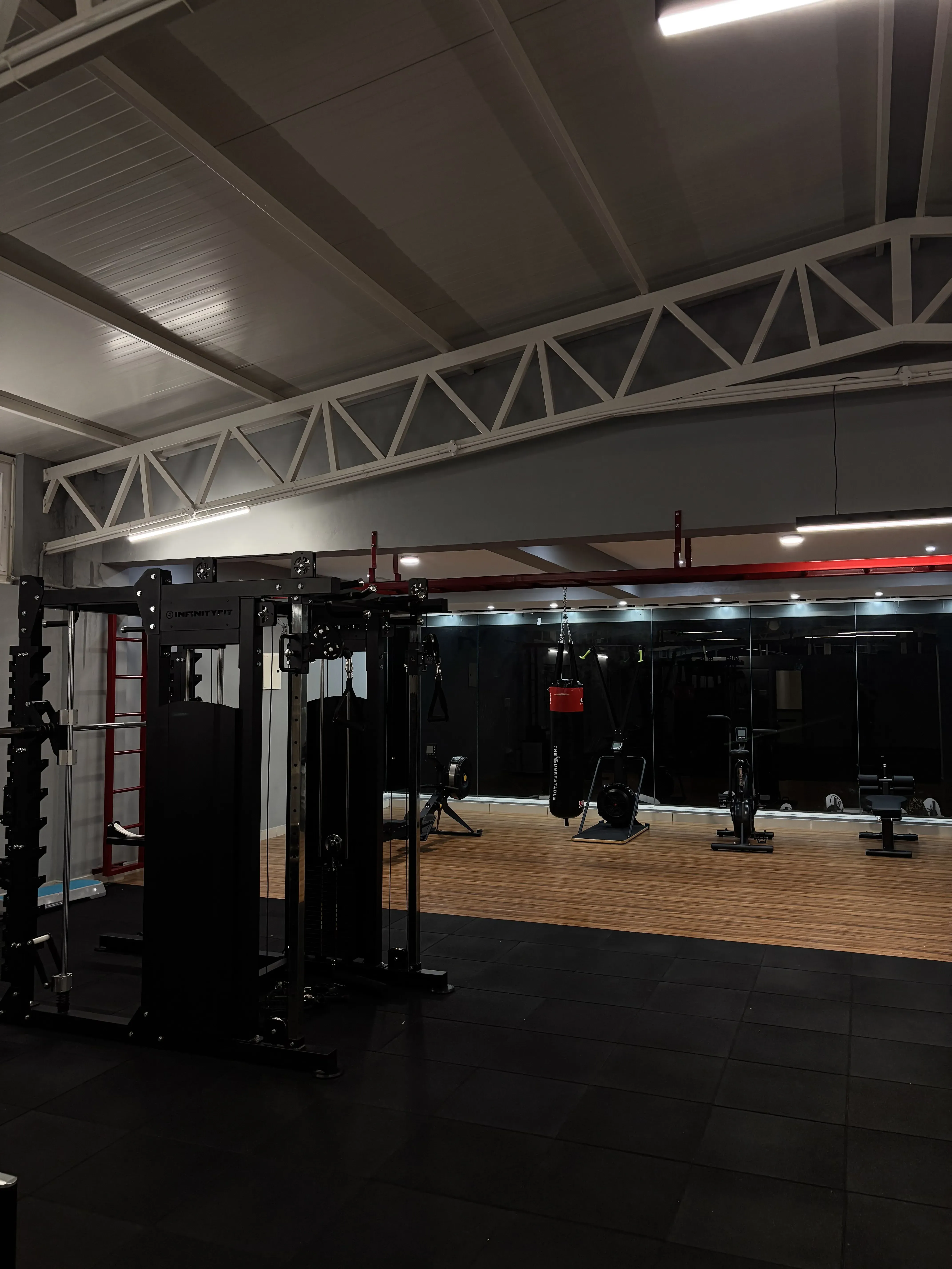 Modern training floor
