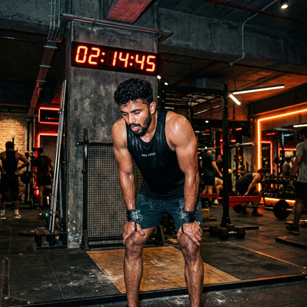 High intensity interval training functional floor